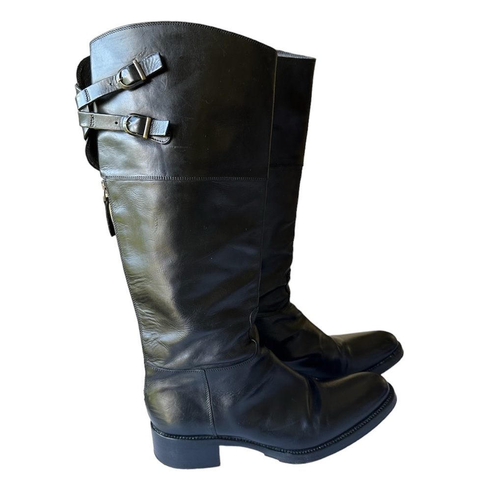 Authentic Sartore Italy Leather Riding Boots GORGEOUS!  37.5